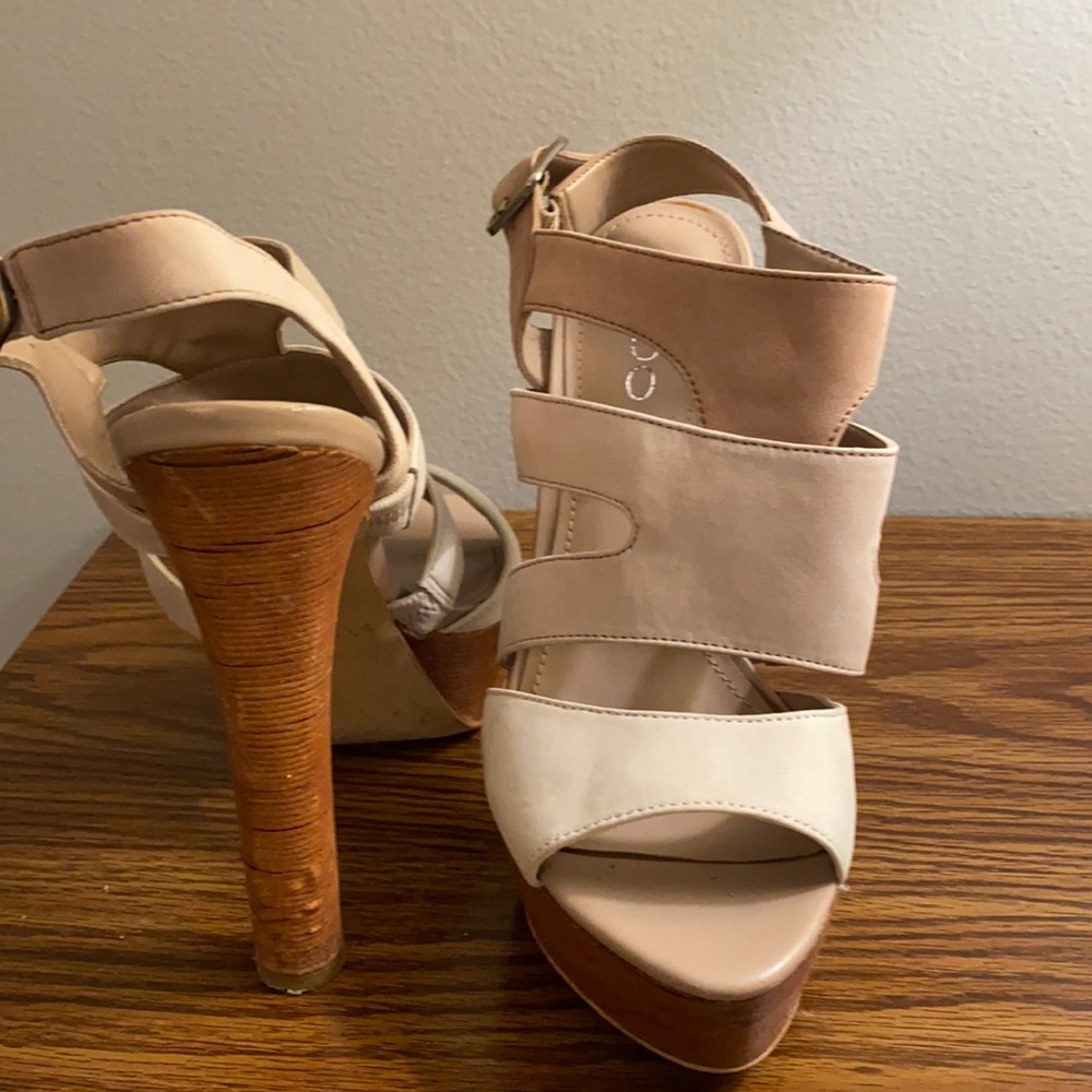 Also high platform heels